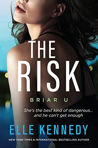 Cover of The Risk: the must-read, sports romance and TikTok sensation!