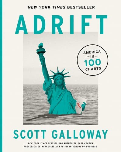 Cover of Adrift: America in 100 Charts