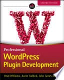 Cover of Professional WordPress Plugin Development
