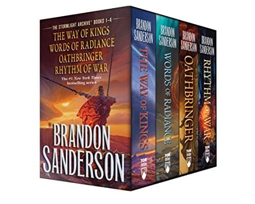 Cover of Stormlight Archive, Books 1-4