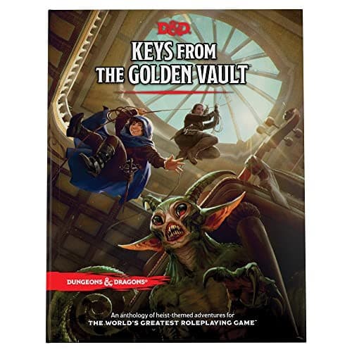 Cover of Keys from the Golden Vault (Dungeons and Dragons Adventure Book)