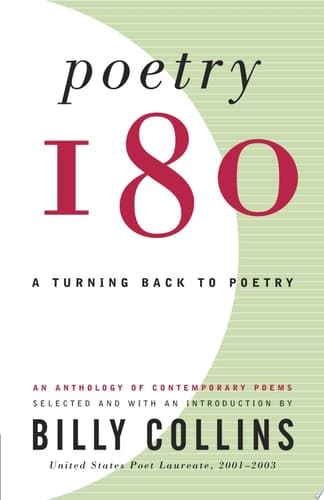 Cover of Poetry 180 A Turning Back to Poetry