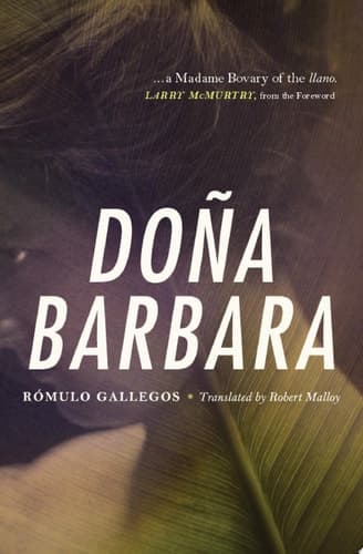 Cover of Doña Barbara A Novel