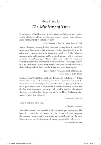 Cover of The Ministry of Time A Novel
