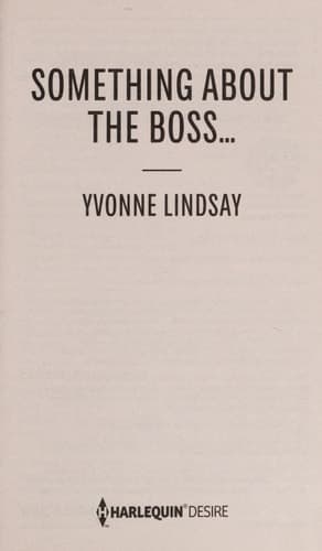 Cover of Something about the boss ...