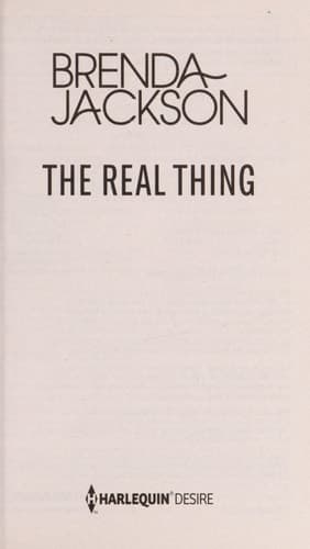 Cover of The real thing