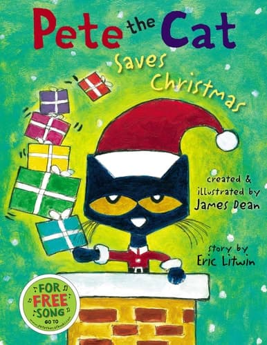 Cover of Pete the Cat Saves Christmas