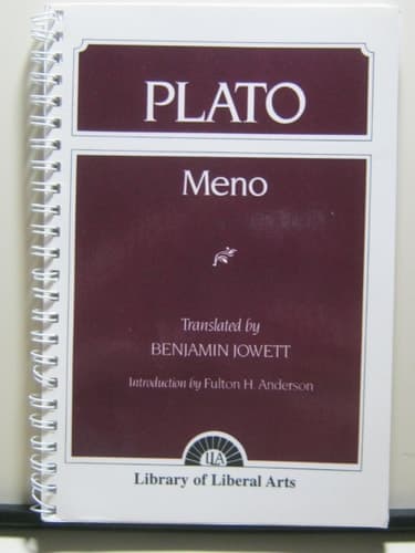 Cover of Meno