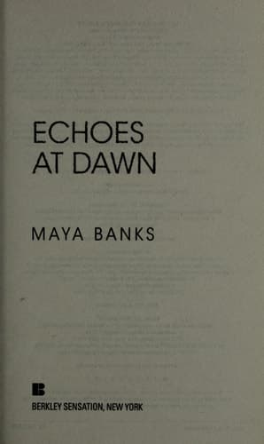 Cover of Echoes at Dawn