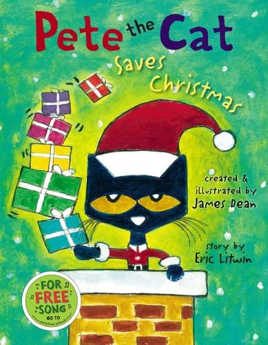 Cover of Pete the Cat Saves Christmas