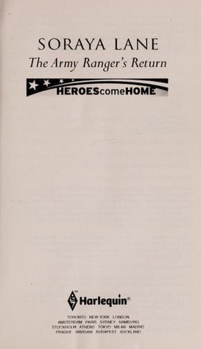 Cover of The army ranger's return