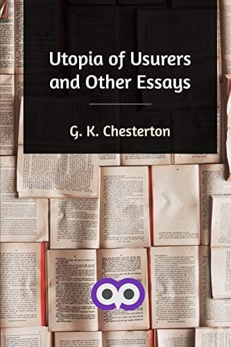 Cover of Utopia of Usurers and Other Essays