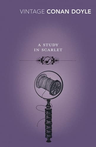 Cover of A Study in Scarlet