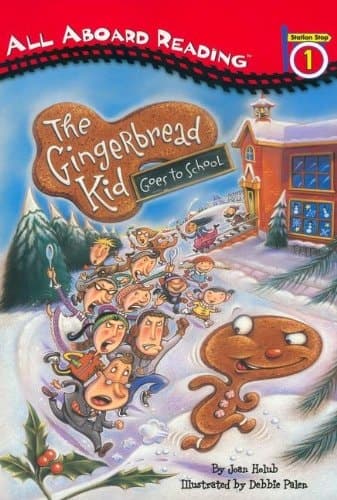 Cover of Gingerbread Kid Goes to School (All Aboard Reading: Level 1)