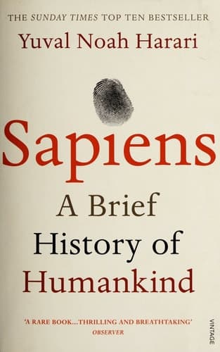 Cover of Sapiens: A Brief History of Humankind