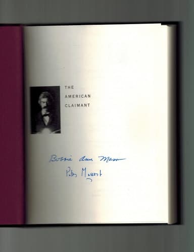 Cover of The American Claimant (1892) (The Oxford Mark Twain)