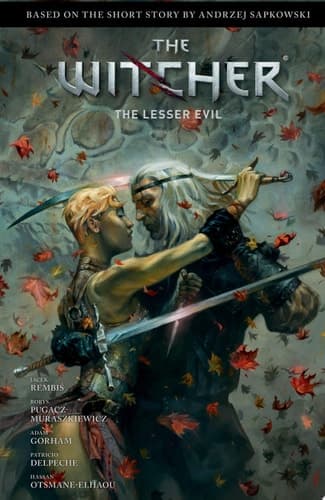 Cover of Andrzej Sapkowski's The Witcher: The Lesser Evil