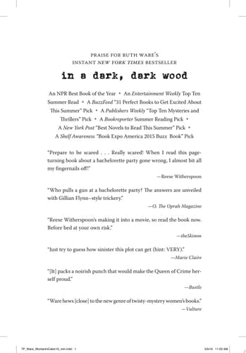 Cover of The Woman In Cabin 10