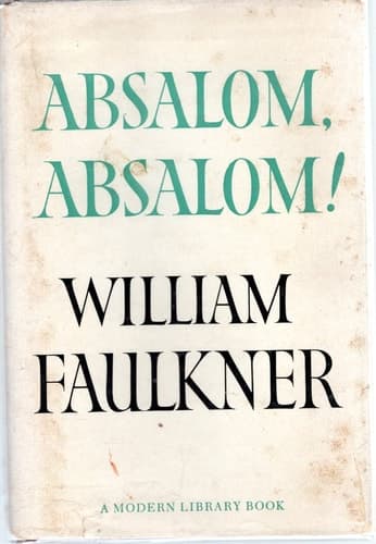 Cover of Absalom, Absalom!