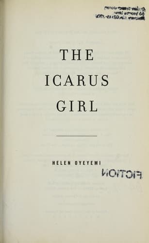Cover of The Icarus Girl