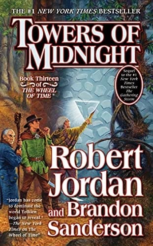 Cover of Towers of Midnight Book Thirteen of The Wheel of Time