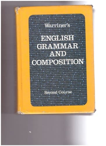 Cover of English Grammar & Composition