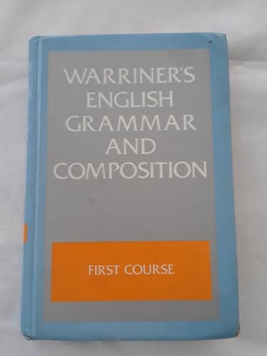 Cover of English Grammar and Composition