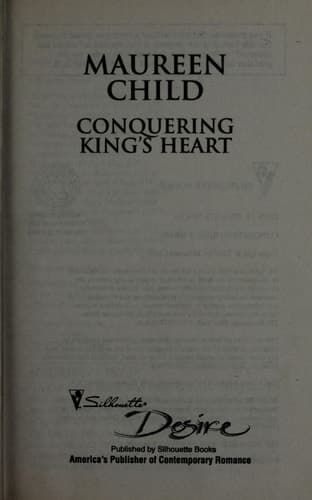 Cover of Conquering king's heart