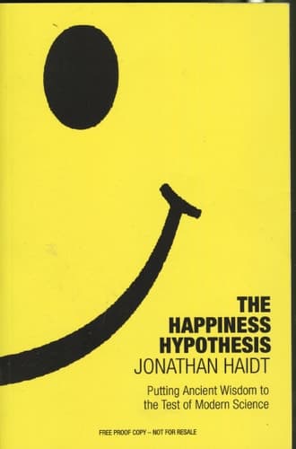 Cover of Happiness Hypothesis