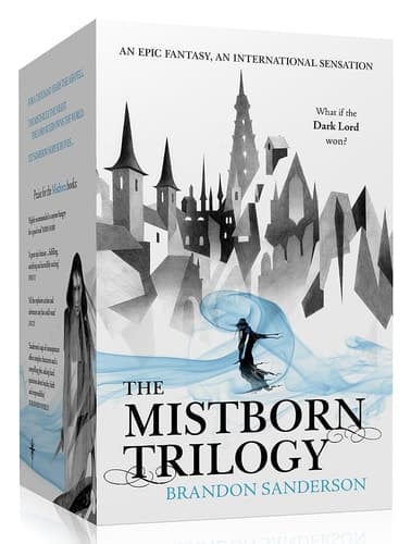 Cover of Mistborn Trilogy Boxed Set Mistborn, The Well of Ascension, The Hero of Ages