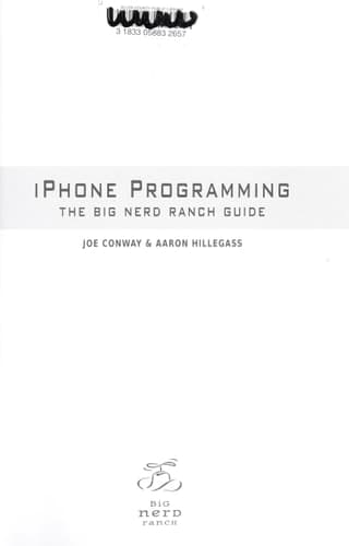 Cover of iPhone programming