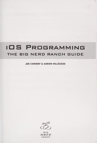 Cover of iOS programming