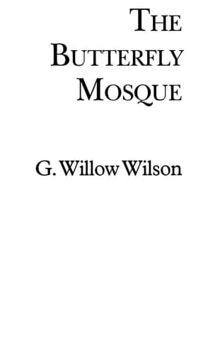 Cover of The Butterfly Mosque