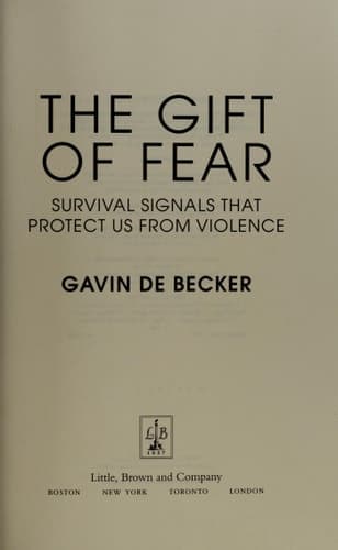 Cover of The gift of fear