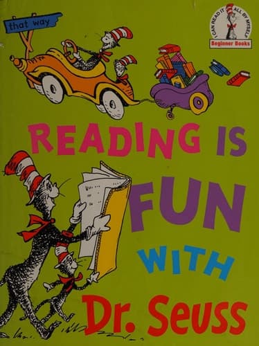 Cover of Reading is fun with Dr. Seuss