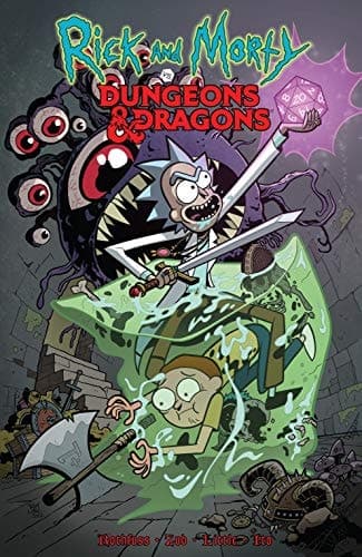 Cover of Rick and Morty vs. Dungeons & Dragons: Deluxe Edition
