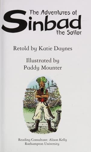 Cover of The adventures of Sinbad the Sailor