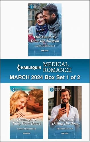 Cover of Harlequin Medical Romance March 2024 - Box Set 1 Of 2
