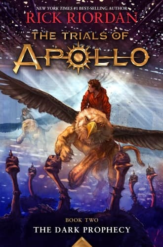 Cover of The Trials of Apollo Book Two The Dark Prophecy