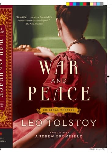 Cover of War and Peace