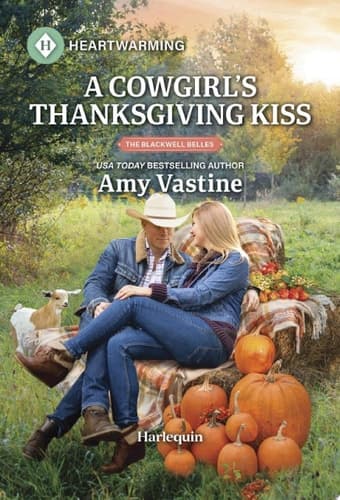 Cover of Cowgirl's Thanksgiving Kiss