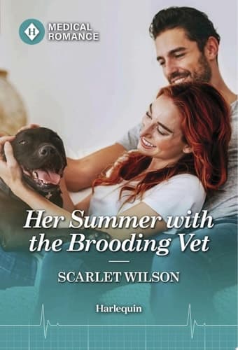 Cover of Her Summer with the Brooding Vet