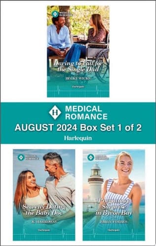 Cover of Harlequin Medical Romance August 2024 - Box Set 1 Of 2