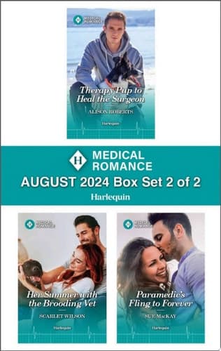 Cover of Harlequin Medical Romance August 2024 - Box Set 2 Of 2