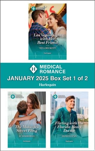 Cover of Harlequin Medical Romance January 2025 - Box Set 1 Of 2