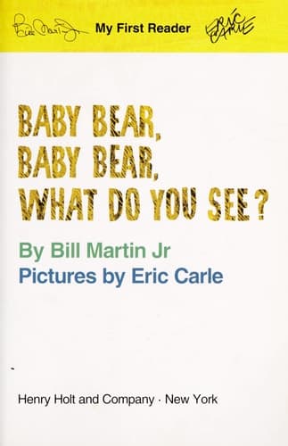 Cover of Baby bear, baby bear, what do you see?