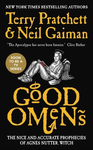 Cover of Good Omens: The Nice and Accurate Prophecies of Agnes Nutter, Witch - Neil Gaiman, Terry Pratchett