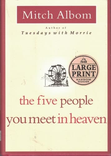 Cover of The Five People You Meet in Heaven