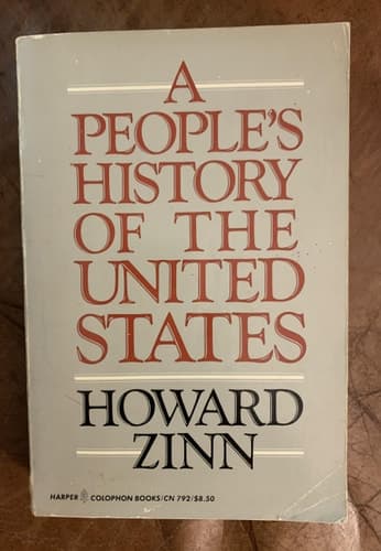 Cover of A people's history of the United States