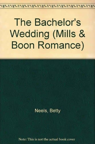 Cover of The Bachelor's Wedding